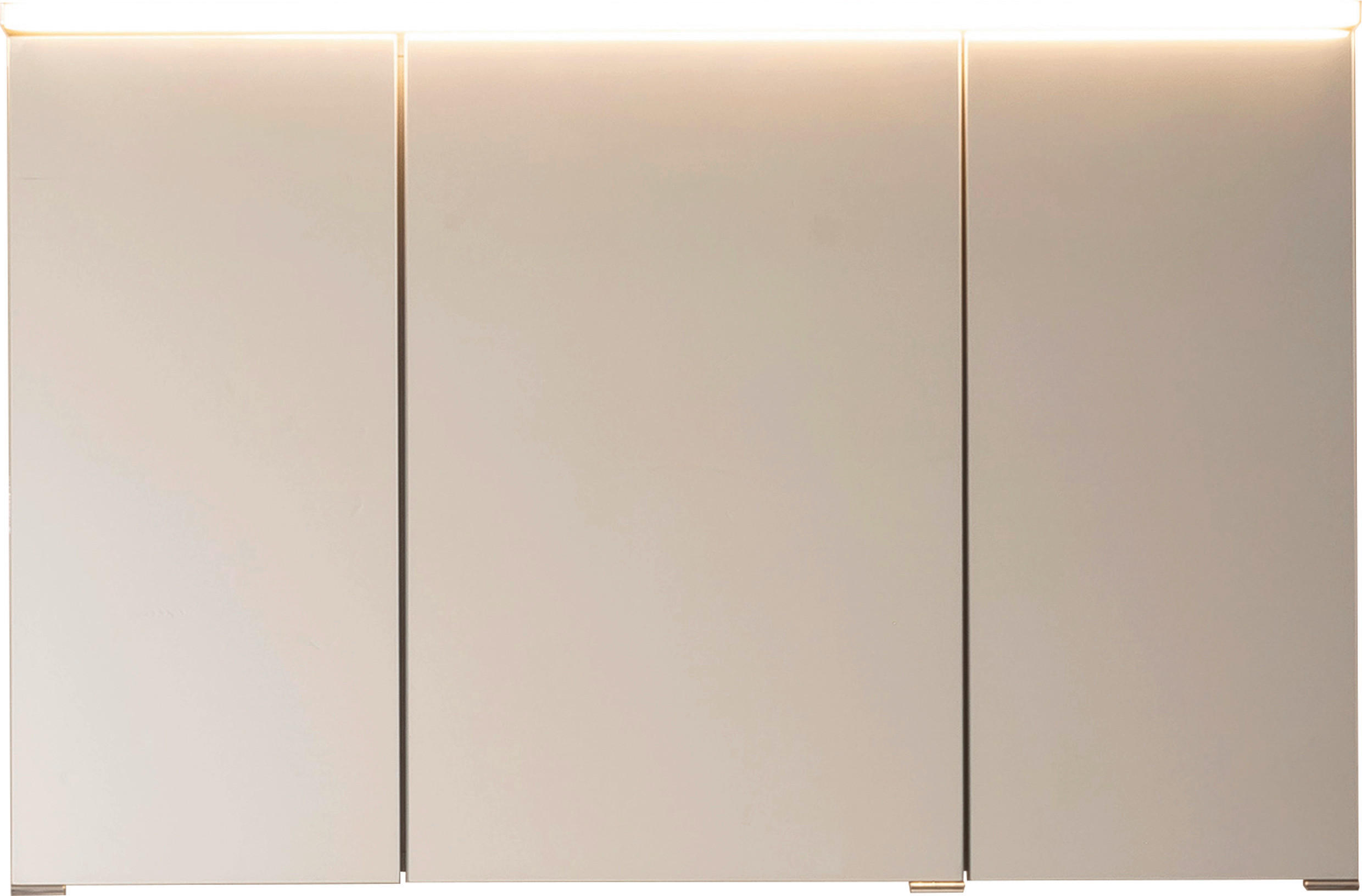 SPIEGELSCHRANK 100/65,6/15 cm  - Eichefarben, Basics, Glas/Holzwerkstoff (100/65,6/15cm) - Schöner Wohnen