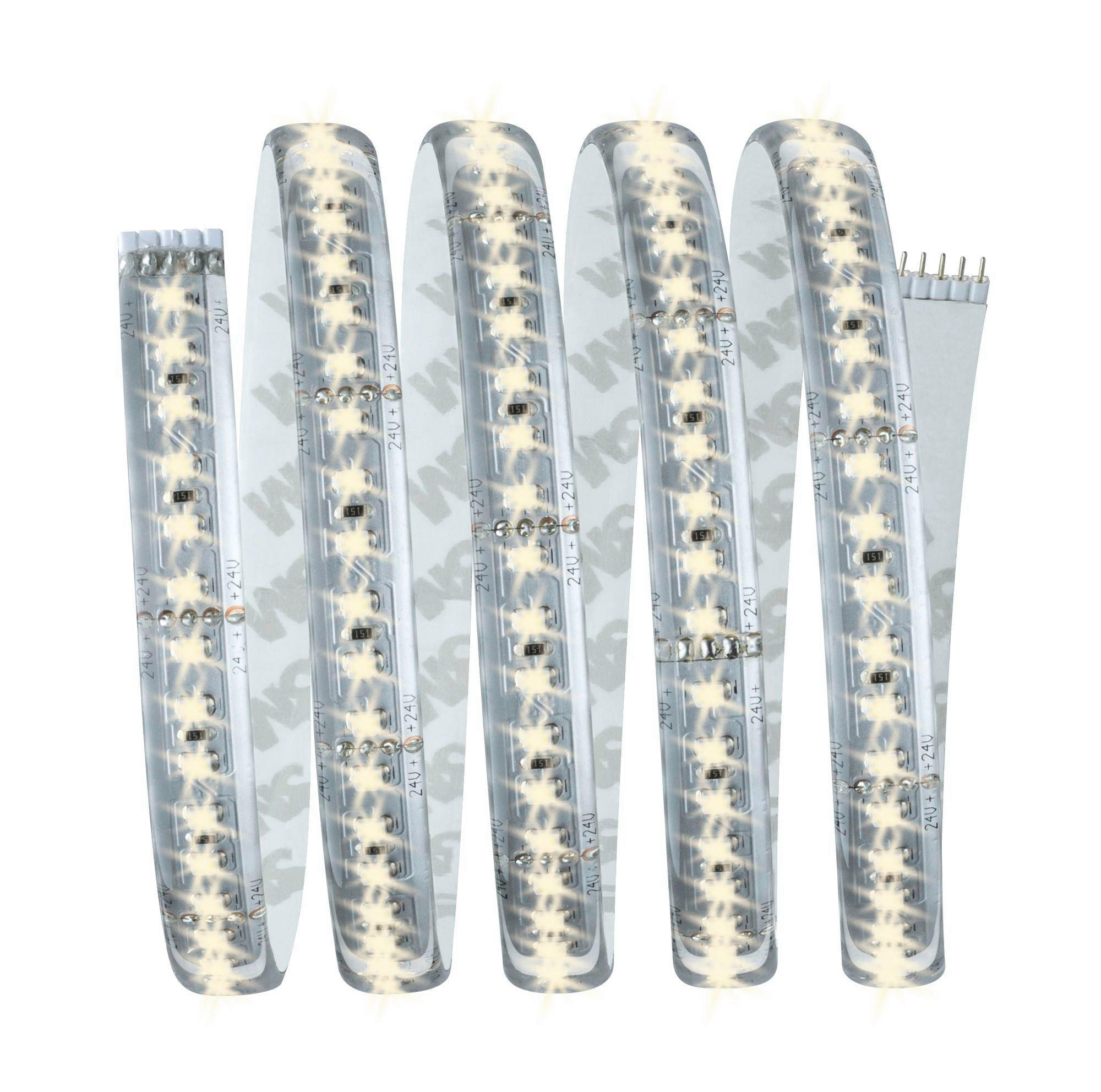LED-STRIP MAX LED 150/1,25/0,4 cm   - Silberfarben, Design, Kunststoff (150/1,25/0,4cm) - Paulmann