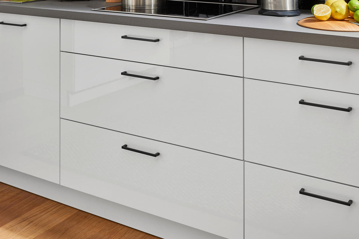 EINBAUKÜCHE   - Weiß, MODERN, Holzwerkstoff - Welnova