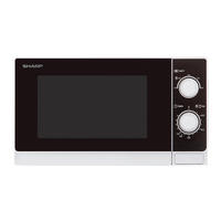 MIKROWELLE R200WW  - Weiß, Basics, Glas/Kunststoff (44/25,6/33,8cm) - Sharp