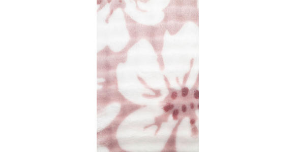 KUSCHELDECKE 150/200 cm  - Hellrosa/Weiß, Design, Textil (150/200cm) - Esposa