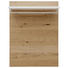 GARDEROBENPANEEL Balkeneiche furniert lackiert Eichefarben, Weiß - Eichefarben/Weiß, Design, Holz (80/109/27cm) - Dieter Knoll