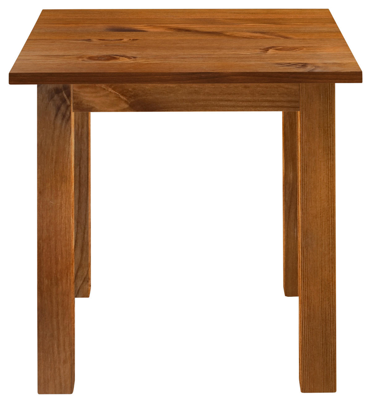 ESSTISCH in Holz 78/78/78 cm  - Bernsteinfarben, ROMANTIK / LANDHAUS, Holz (78/78/78cm) - Boxxx
