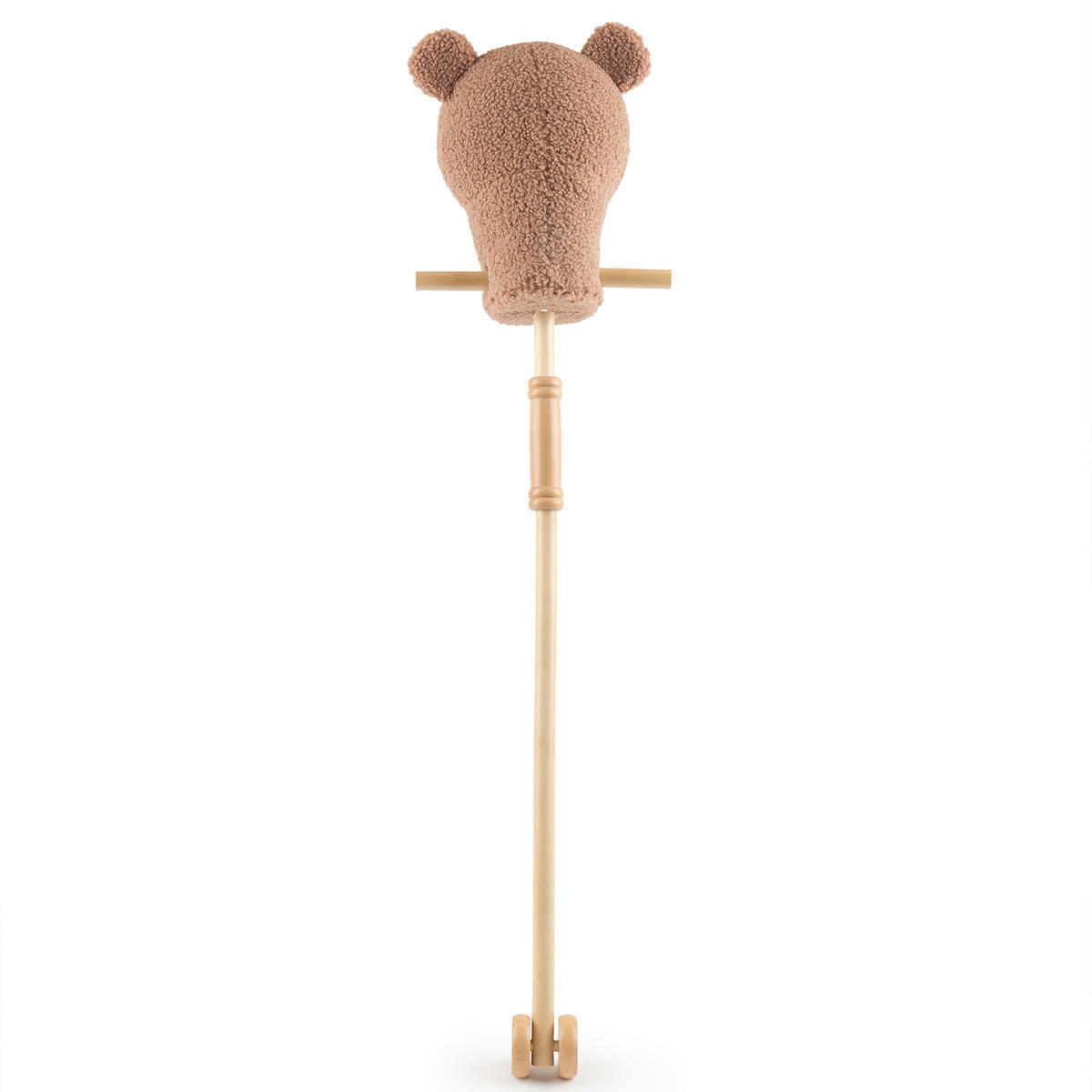 STECKENPFERD - Braun, Basics, Holz/Textil (24/21/90cm)