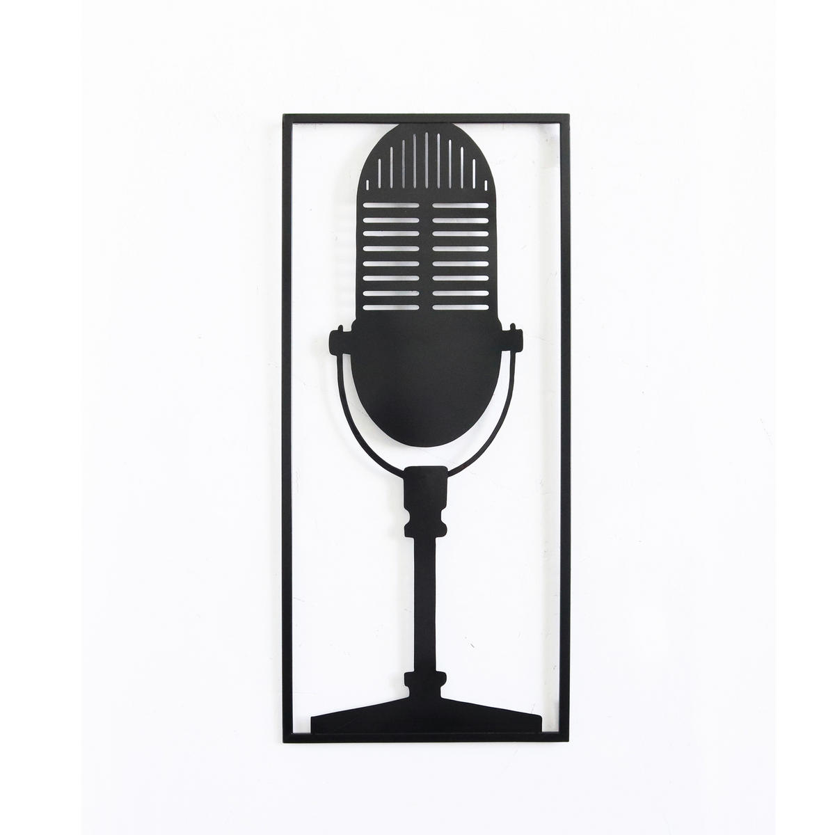 FALI DEKORÁCIÓ - fekete, Basics, fém (35/78/1,3cm) - Ambia Home