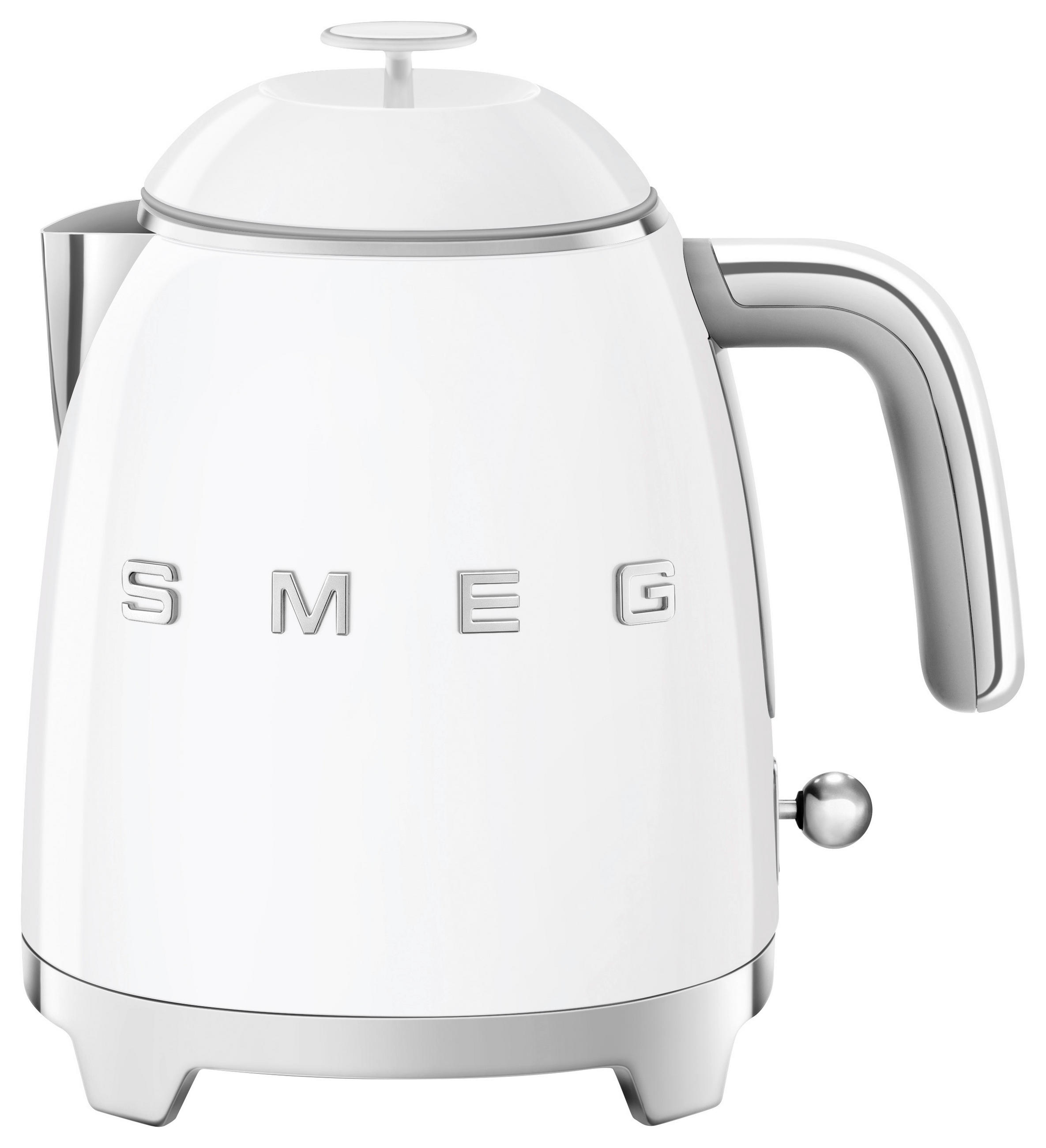 WASSERKOCHER 0.8 l  - Weiss, Basics, Metall (20/20/15cm) - SMEG