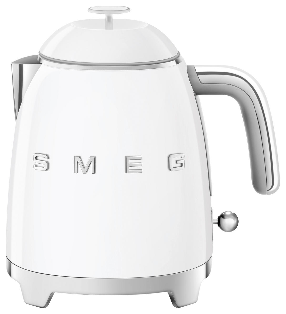 WASSERKOCHER 0.8 l  - Weiss, Basics, Metall (20/20/15cm) - SMEG