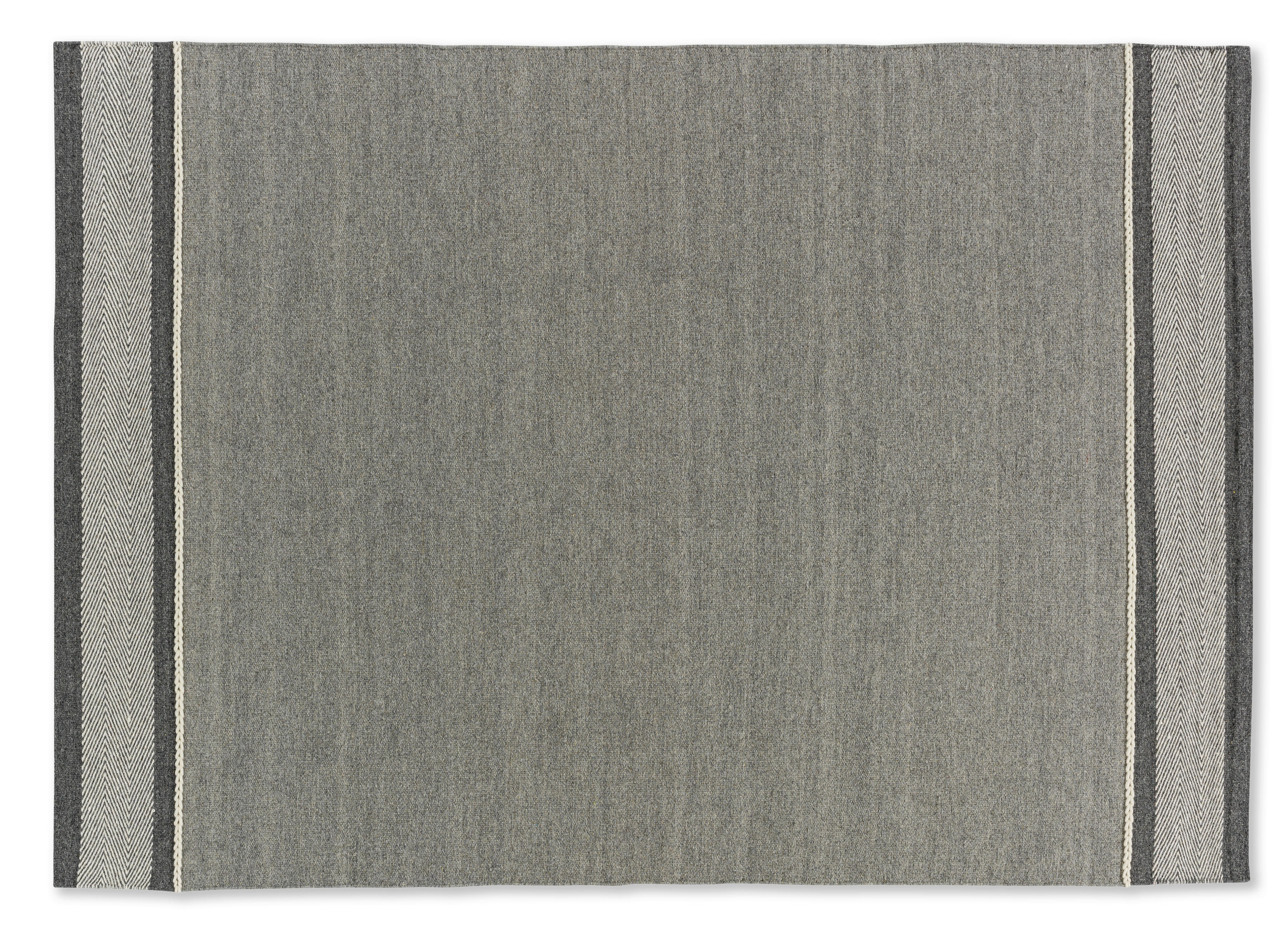 HANDWEBTEPPICH 170/240 cm  - Grau, KONVENTIONELL, Textil (170/240cm) - Schöner Wohnen