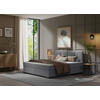 BOXSPRINGBETT 200/200 cm  in Hellgrau  - Hellgrau/Schwarz, MODERN, Karton/Holz (200/200cm) - MID.YOU