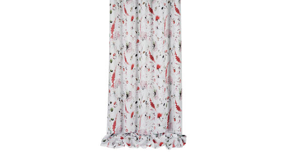 VORHANGSTOFF per lfm Verdunkelung  - Rot, KONVENTIONELL, Textil (150cm) - Esposa