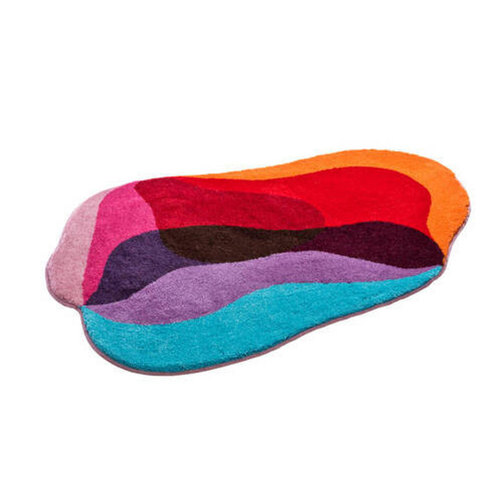 Thumbnail - Grund Badteppich Karim 21, Textil, Wellen, rechteckig, 90x130 cm, Oeko-Tex® Standard 100, Made in Europe, für Fußbodenhe...
