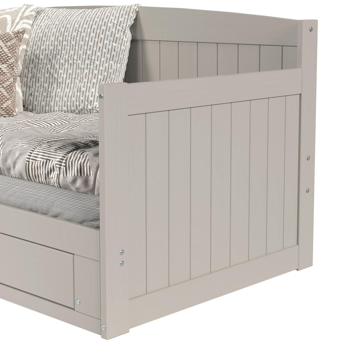 AUSZIEHBETT 200/100-236 cm Taupe  - Taupe/Naturfarben, Modern, Holz/Holzwerkstoff (200/100-236cm) - MID.YOU