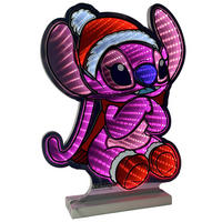 WEIHNACHTSFIGUR Stitch  - Multicolor, Basics, Kunststoff/Metall (40.1cm) - Disney