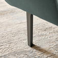 ECKSOFA in Chenille Waldgrün  311/167 cm  - Waldgrün/Schwarz, Design, Textil/Metall (311/167cm) - Xora