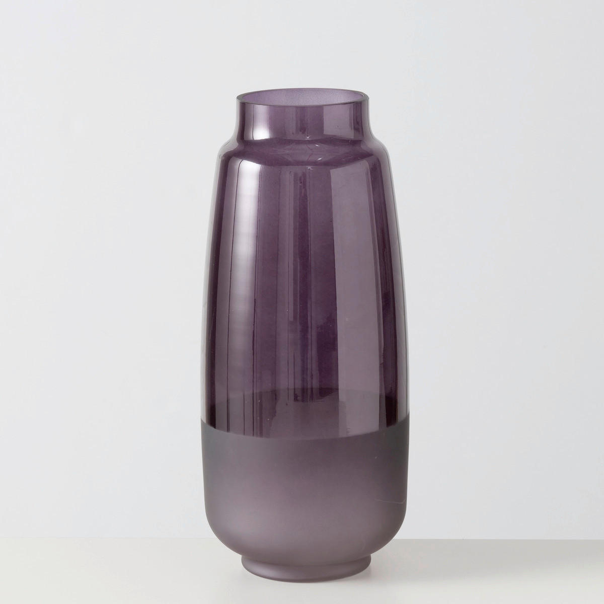 VÁZA  - fekete, Basics, Üveg (17/38,2cm) - Ambia Home