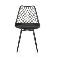ZAHRADNÍ ŽIDLE, plast - černá, Moderní, kov/plast (48/83/57cm) - MID.YOU