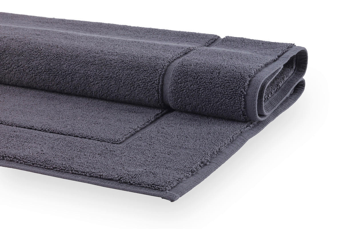 BADEMATTE Graphitfarben 70/120 cm  - Graphitfarben, Basics, Kunststoff/Textil (70/120cm) - Aquanova