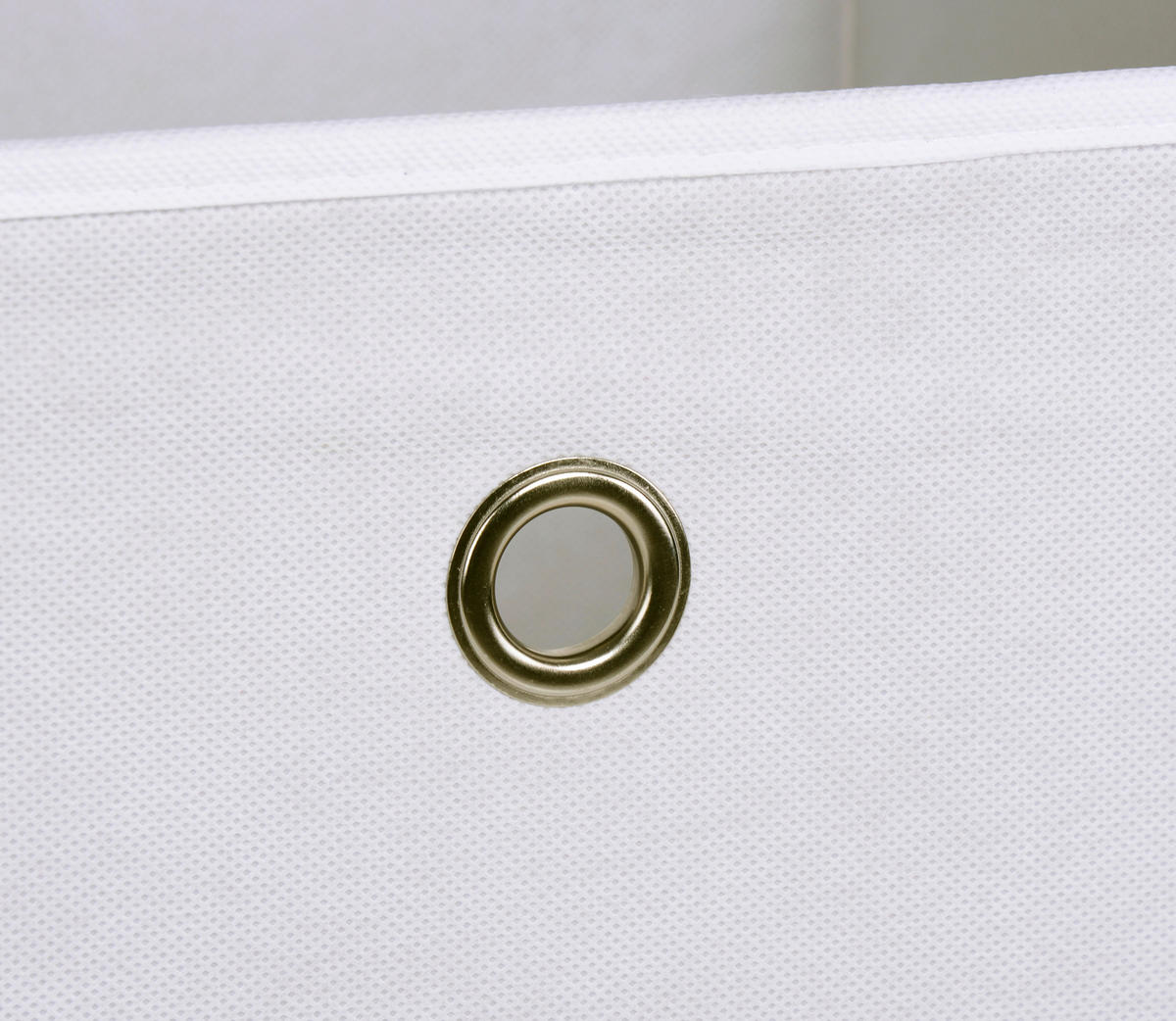 ZLOŽLJIV ZABOJ - bela, Design, tekstil (32/32/32cm) - Carryhome