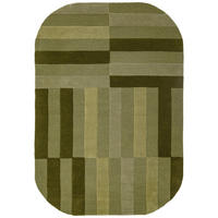 WOLLTEPPICH 200/290 cm Eldon Grün oval  - Grün, Basics, Textil (200/290cm) - Flair Rugs