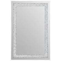 WANDSPIEGEL 40/60/1,5 cm    in rechteckig  - Silberfarben, Trend, Glas/Holzwerkstoff (40/60/1,5cm) - Carryhome