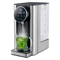 WASSERKOCHER  - Grau, Basics, Metall (15,1/31,7/26cm) - Trisa Electronics