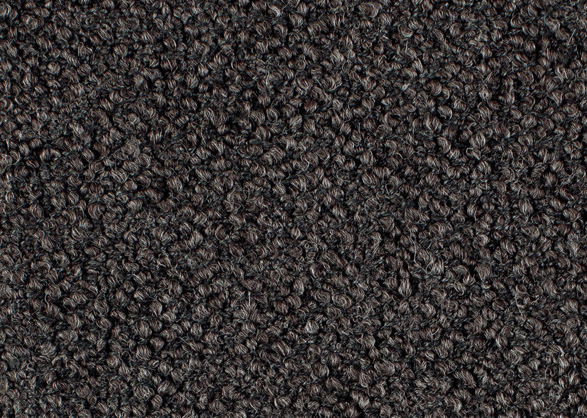ECKSOFA in Flachgewebe, Struktur Graubraun  230/254 cm  - Anthrazit/Graubraun, Design, Textil/Metall (230/254cm) - Johann Jakob