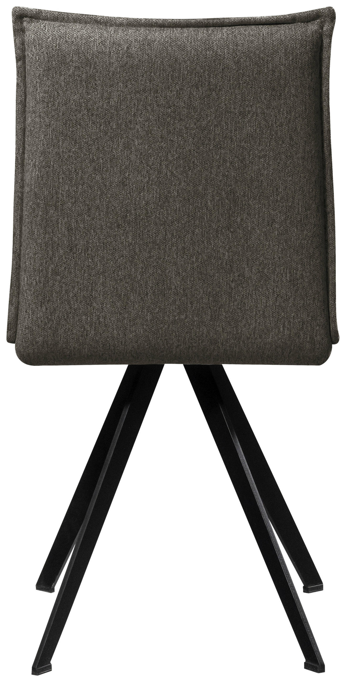 Thumbnail - Carryhome Stuhl, Schwarz, Dunkelgrau, Holz, Metall, Textil, Buche, massiv, konisch, eckig, 46x91x61 cm, Stoffauswahl, Es...