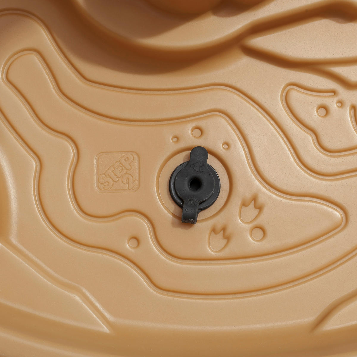 SAND- UND WASSERTISCH  - Braun/Orange, KONVENTIONELL, Kunststoff (74,93/76,2/83,8cm) - Ambia Garden