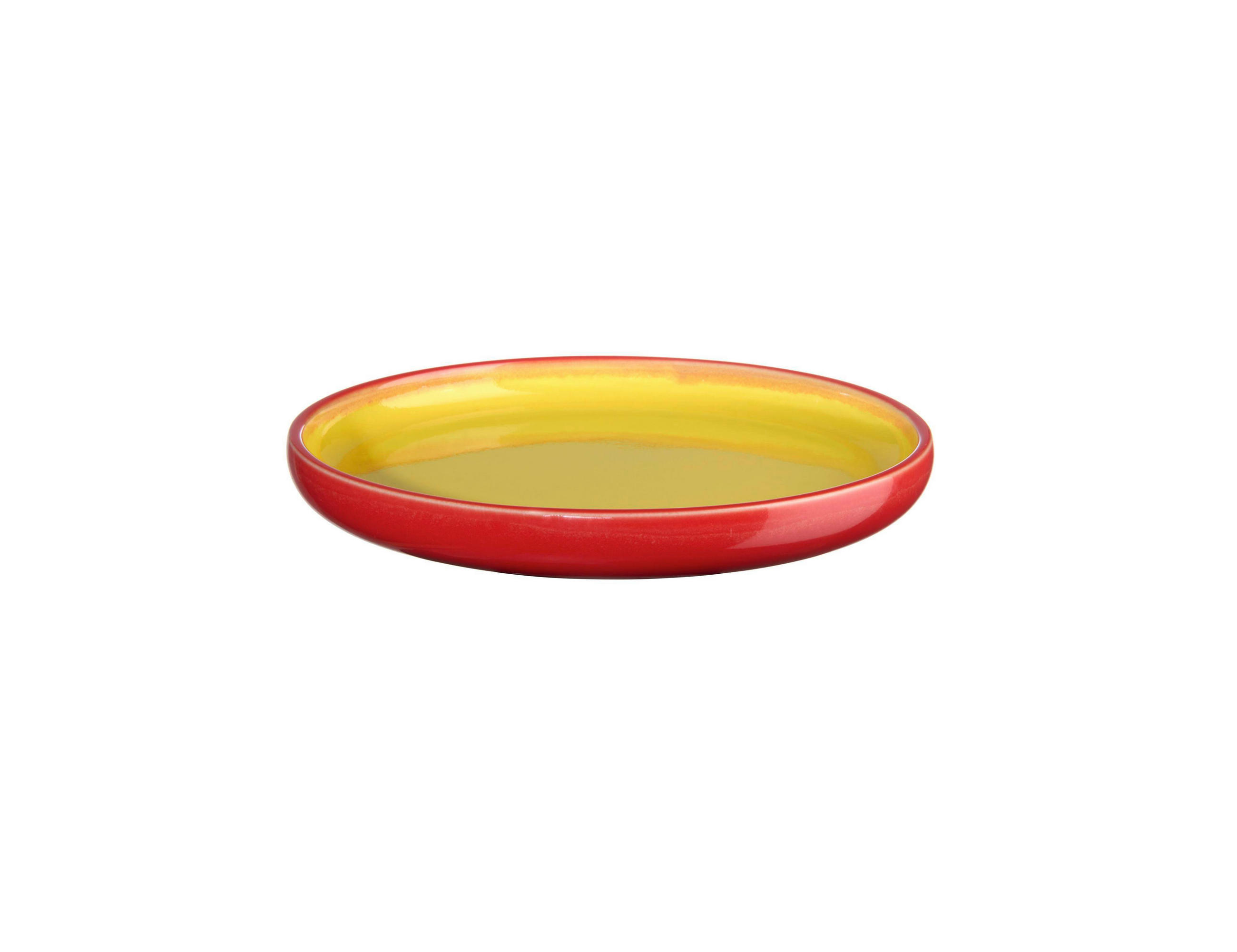 KROŽNIK ZA PREDJED  tiamo  14 cm        - temno oranžna, Basics, keramika (14cm) - ASA