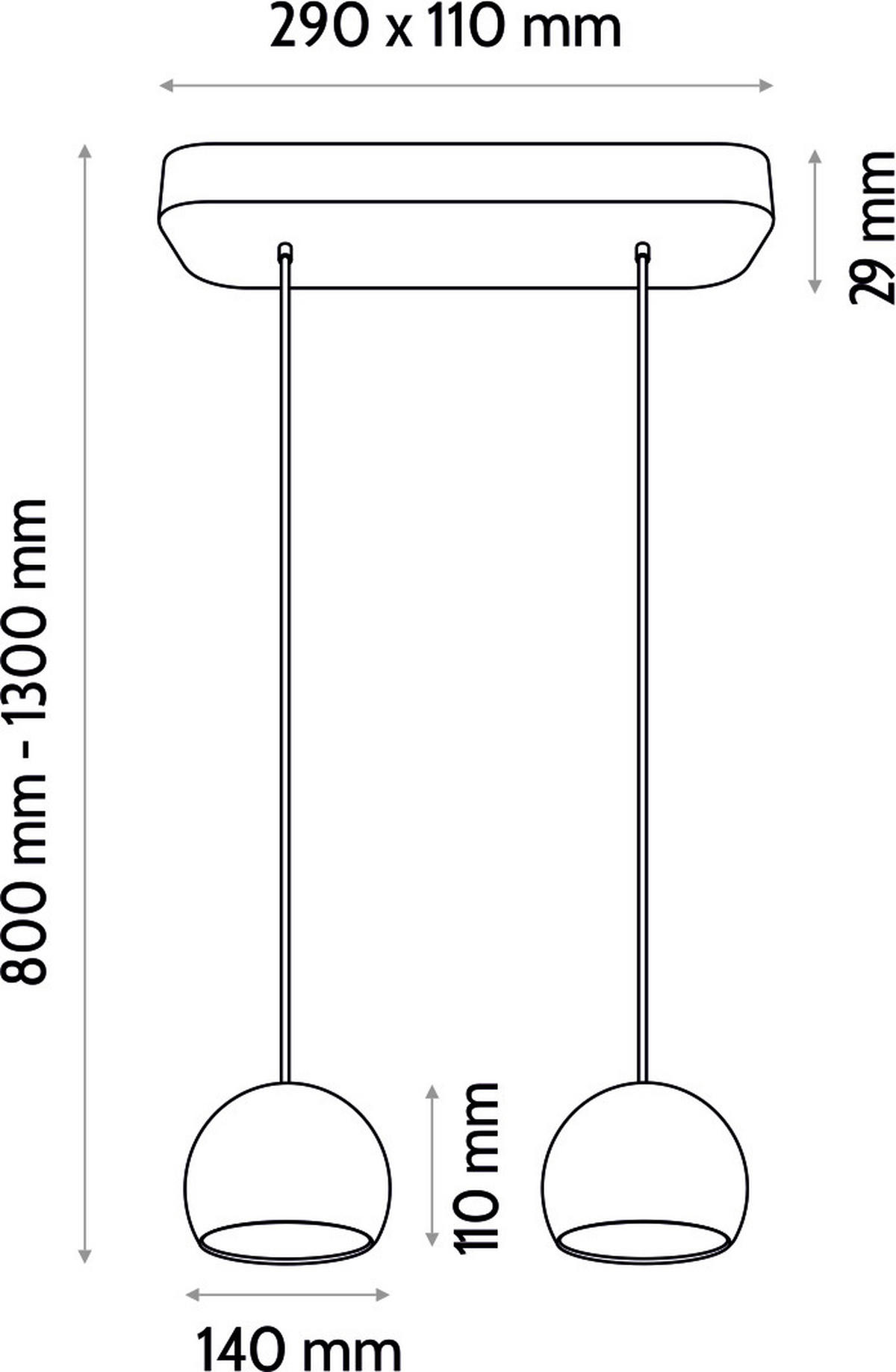 HÄNGELEUCHTE 29/2,9/90 cm  - Grau, Design, Holz (29/2,9/90cm)