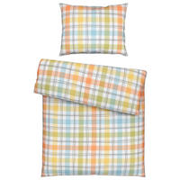 POSTEĽNÁ BIELIZEŇ, seersucker, viacfarebná, 140/200 cm - viacfarebná, Konventionell, textil (140/200cm) - Esposa