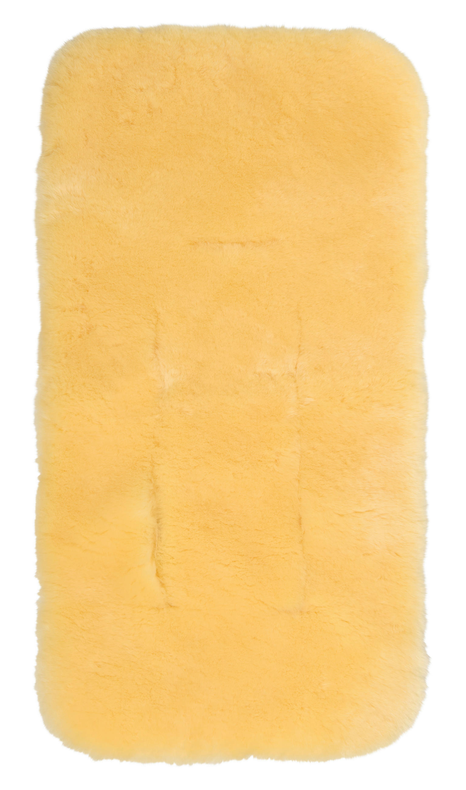 KINDERWAGENEINLAGE  - Weiß, Basics, Leder (38/75cm) - Jimmylee