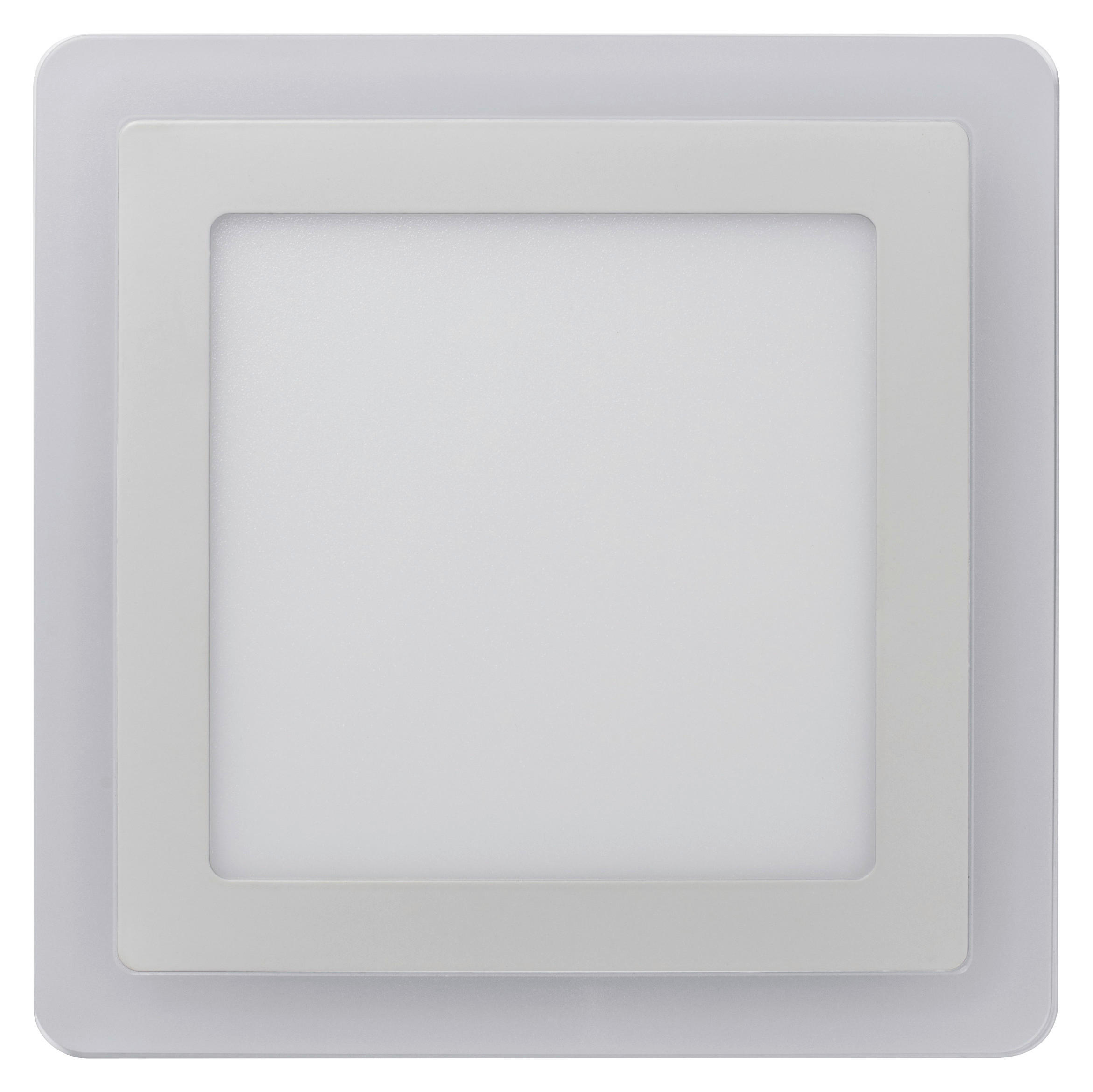 LED-DECKENLEUCHTE LED Click White SQ  - Weiß, Basics, Kunststoff/Metall (19,6/19,6/3,9cm) - Ledvance