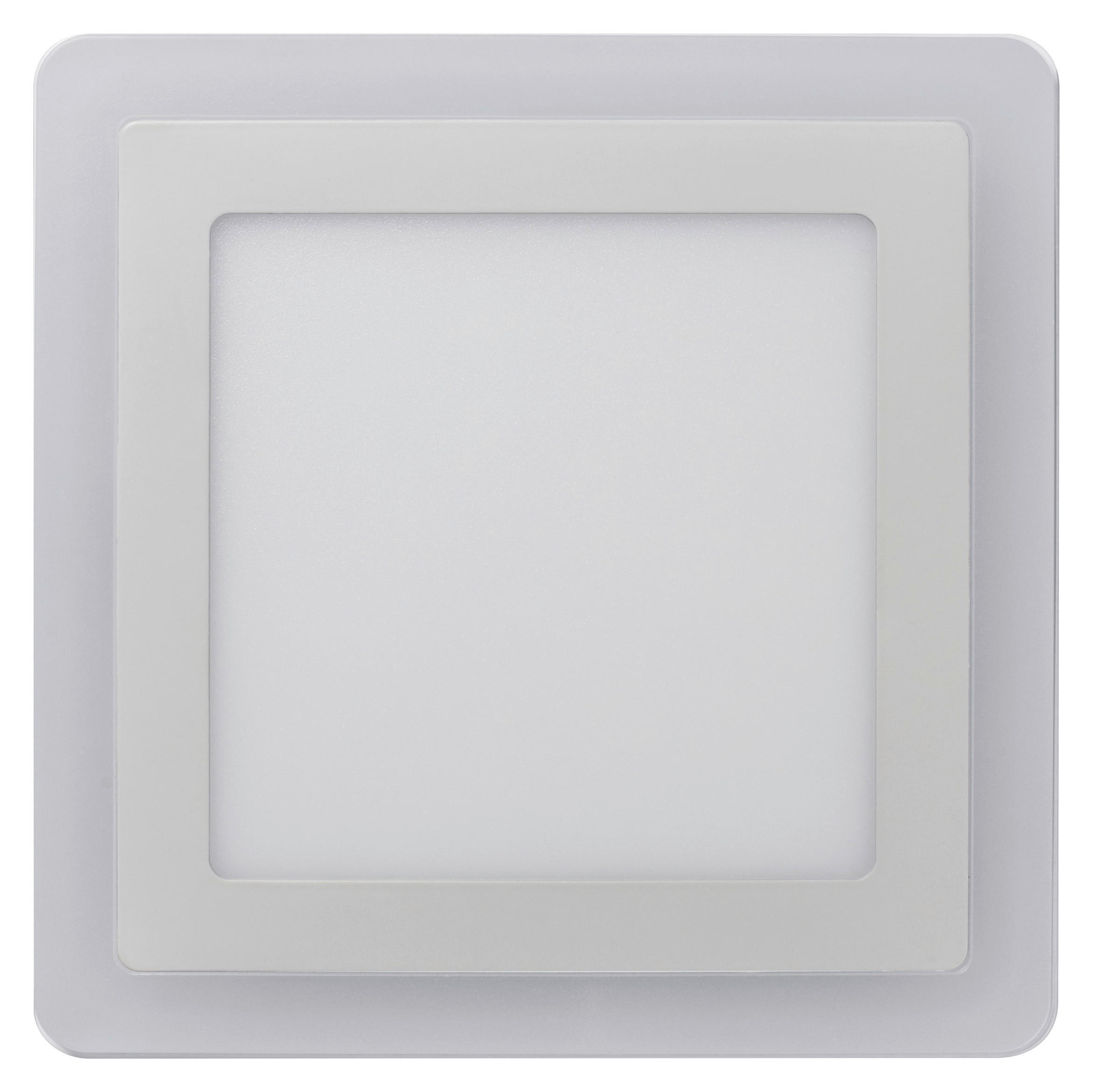 LED-DECKENLEUCHTE LED Click White SQ - Weiß, Basics, Kunststoff/Metall (19,6/19,6/3,9cm) - Ledvance