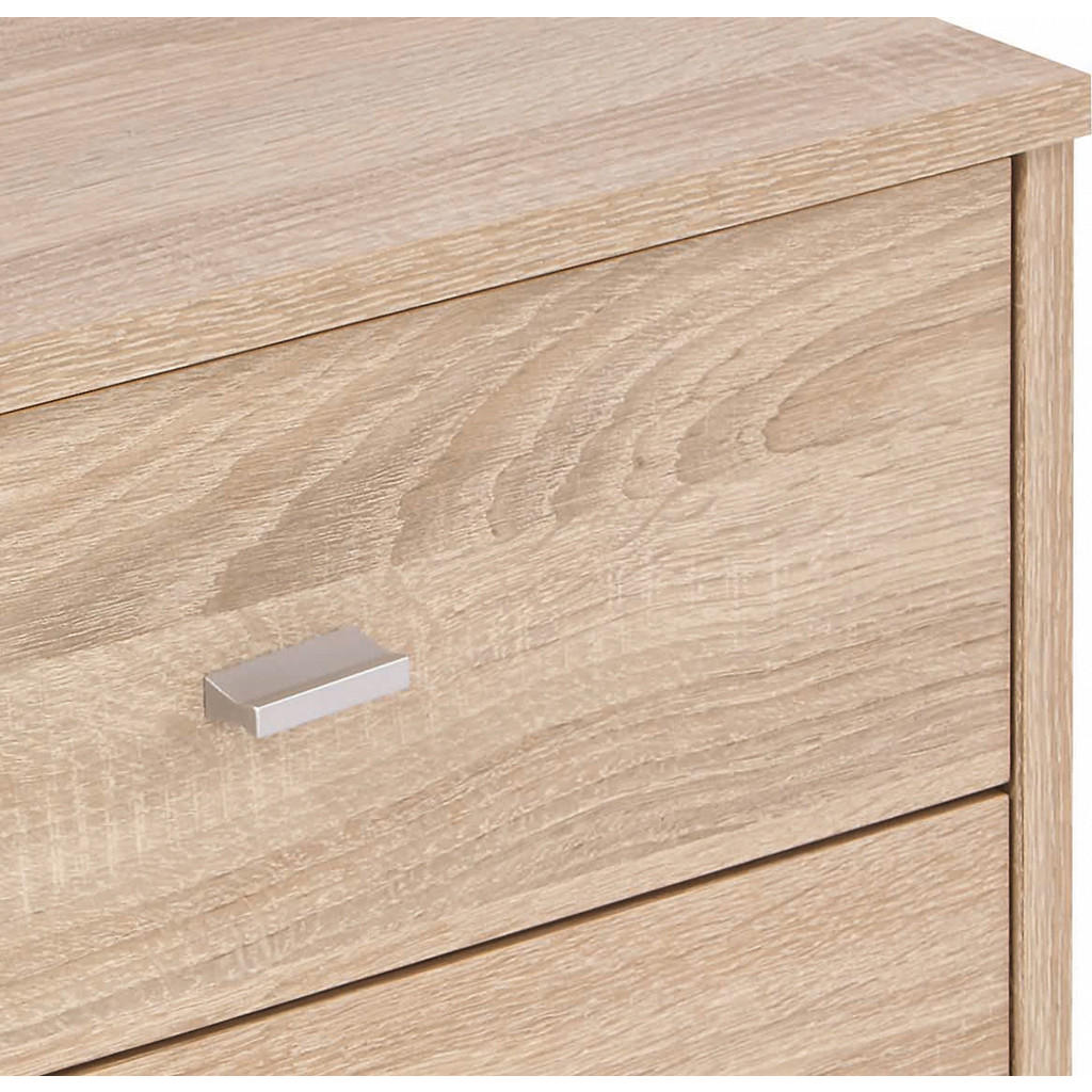 Thumbnail - Xxxl Nachtschrank, Sonoma Eiche, Holz, Eiche, 2 Schubladen, 50x38.1x35.2 cm, Schlafzimmer, Nachttische
