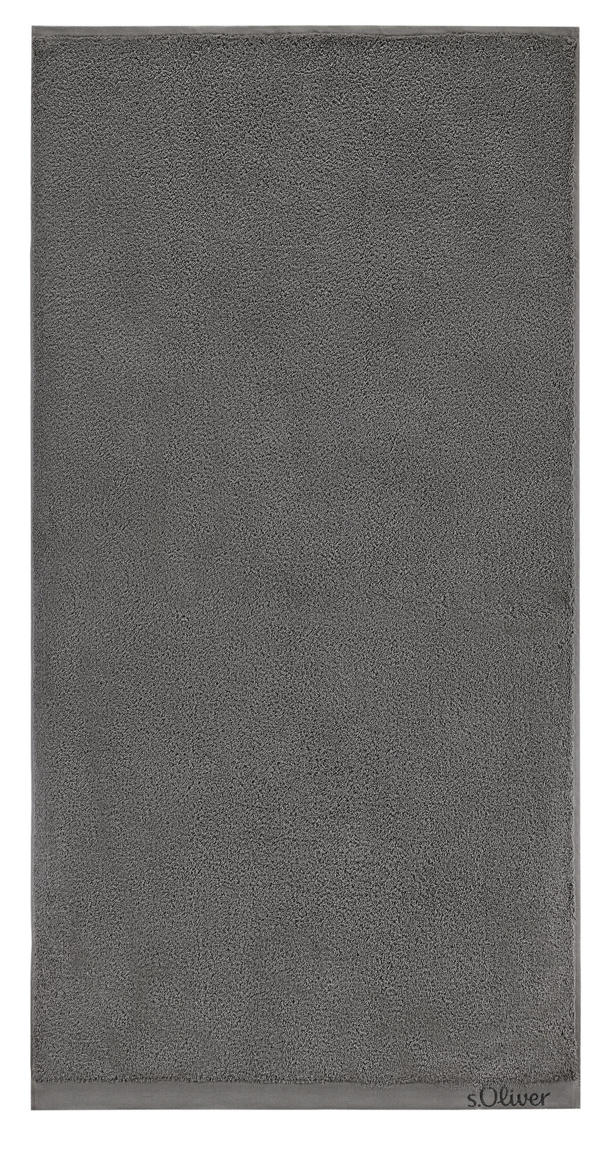 DUSCHTUCH s.Oliver 70/140 cm  - Grau, Trend, Textil (70/140cm) - S. Oliver