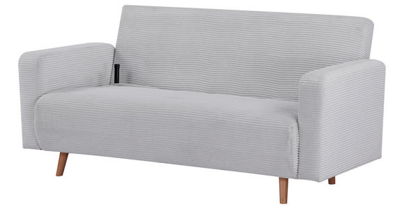 SCHLAFSOFA Cord Beige - Beige/Naturfarben, Design, Holz/Textil (167/81/90cm) - Carryhome