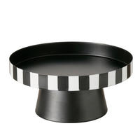 ETAGERE  - Schwarz/Weiß, Basics, Metall (30/34cm) - Boltze Home