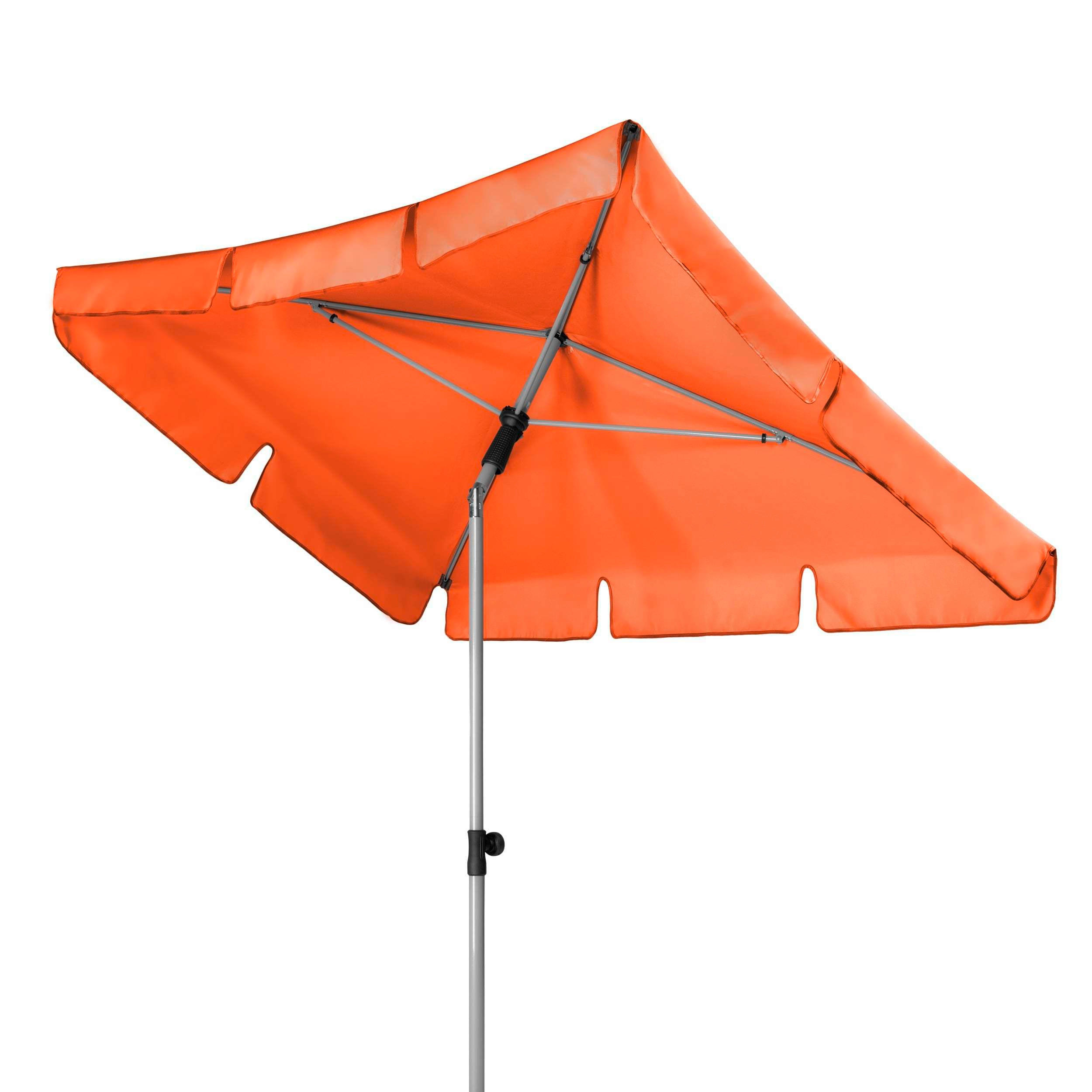 SONNENSCHIRM 180x120 cm Terracotta  - Terracotta/Hellgrau, Basics, Textil/Metall (180/120cm) - Doppler