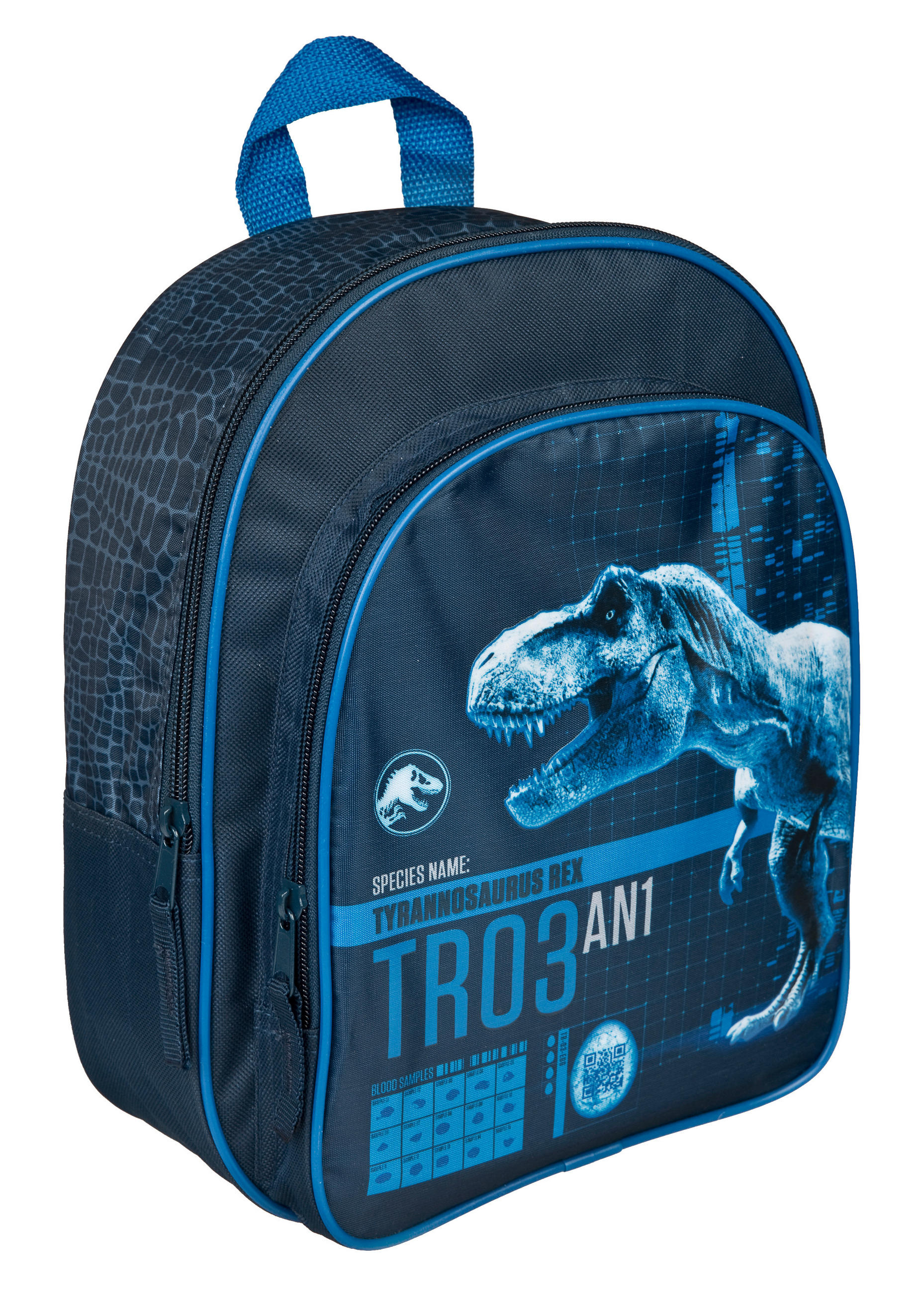 KINDERRUCKSACK Jurassic World  - Blau, Basics, Textil (25/31/10cm)