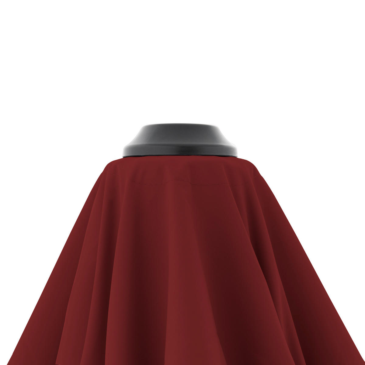 AMPELSCHIRM Bordeaux  - Bordeaux/Schwarz, Basics, Textil/Metall (310/210cm) - Doppler