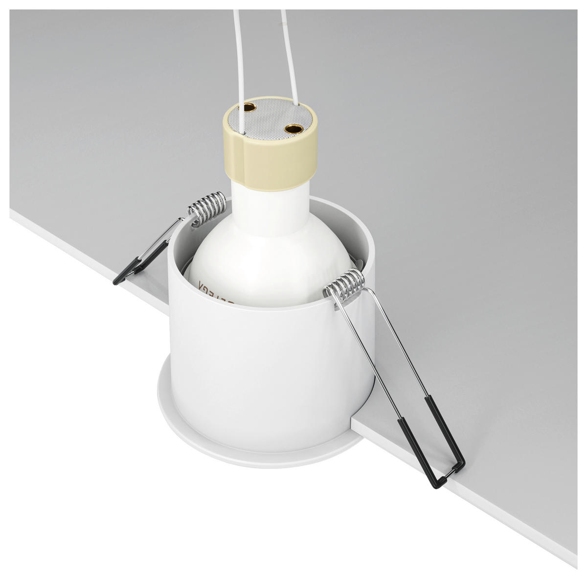 STRAHLER - Weiß, Basics, Metall (6,8/5,4cm) - MAYTONI