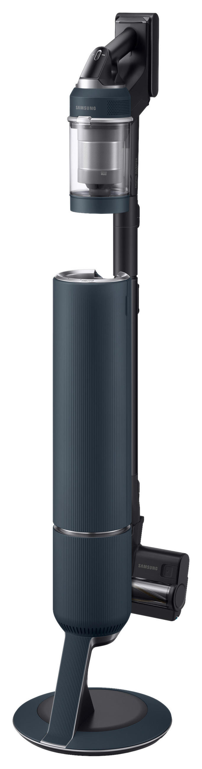 AKKU-HANDSTAUBSAUGER BESPOKE JET CLEAN  - Schwarz/Dunkelblau, Basics, Kunststoff/Metall (25/100/21cm) - Samsung