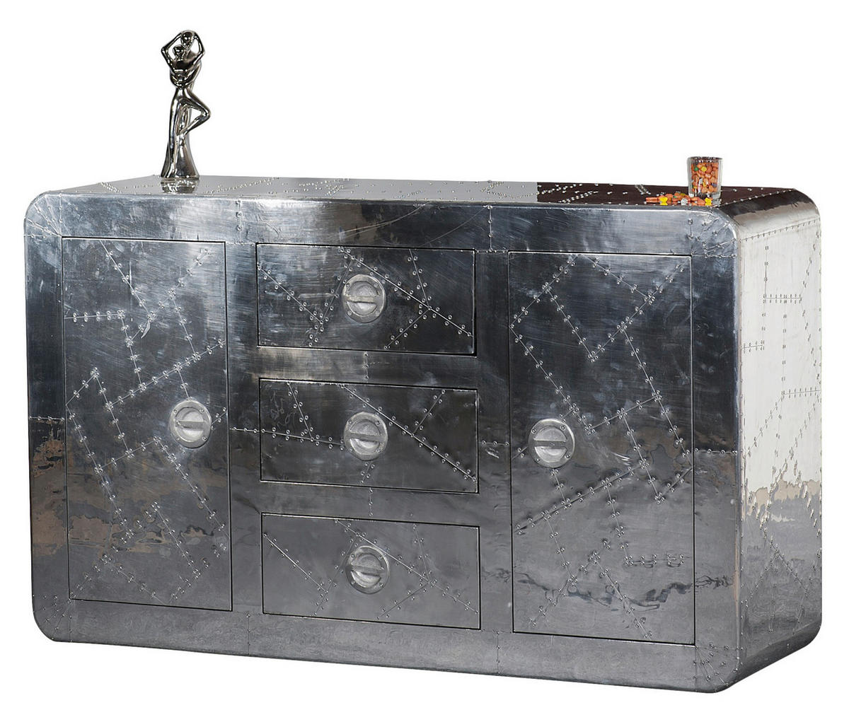 SIDEBOARD 150/90/45 cm  - Silberfarben, Design, Holz/Holzwerkstoff (150/90/45cm) - MID.YOU