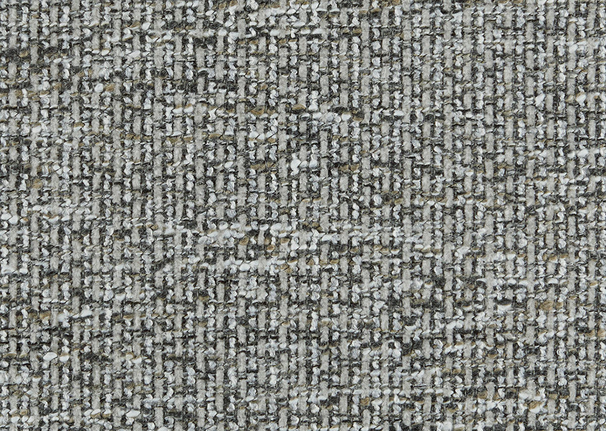 ECKSOFA  in Flachgewebe Grau  185/264 cm  - Schwarz/Grau, Design, Kunststoff/Textil (185/264cm) - Belluti