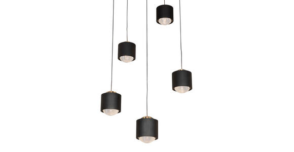 LED-HÄNGELEUCHTE 34/170 cm - Schwarz, Design, Kunststoff/Metall (34/170cm) - Novel
