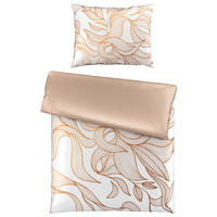 KÉTOLDALAS ÁGYNEMŰHUZAT 140/200 cm  - bézs, Konventionell, textil (140/200cm) - Esposa