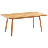 GARTENTISCH 180/95/76 cm  - Teakfarben, Design, Holz (180/95/76cm)