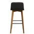 BARHOCKER in Anthrazit, Eichefarben - Eichefarben/Anthrazit, Design, Holz/Textil (44/101/47cm) - Carryhome BARHOCKER in Anthrazit, Eichefarben - Eichefarben/Anthrazit, Design, Holz/Textil (44/101/47cm) - Carryhome