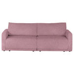 2,5-SITZER in Flachgewebe Beere  - Beere/Schwarz, Design, Kunststoff/Textil (240/70/125cm) - Xora